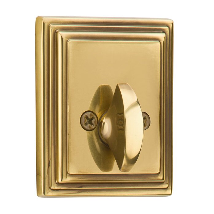 Emtek Wilshire Deadbolt, Single Sided in French Antique finish