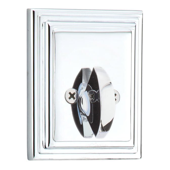 Emtek Wilshire Deadbolt, Single Sided in Polished Chrome finish