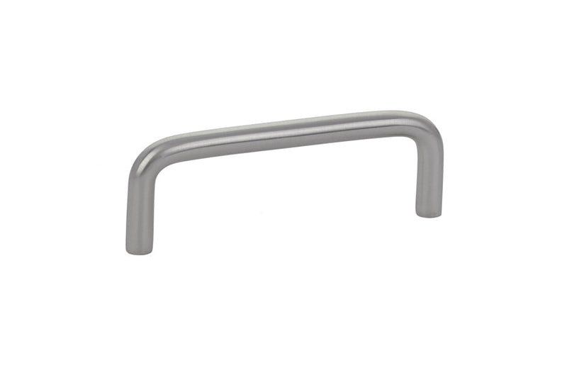 Emtek Wire Cabinet Pull, 3 1/2" Center to Center in Satin Nickel finish