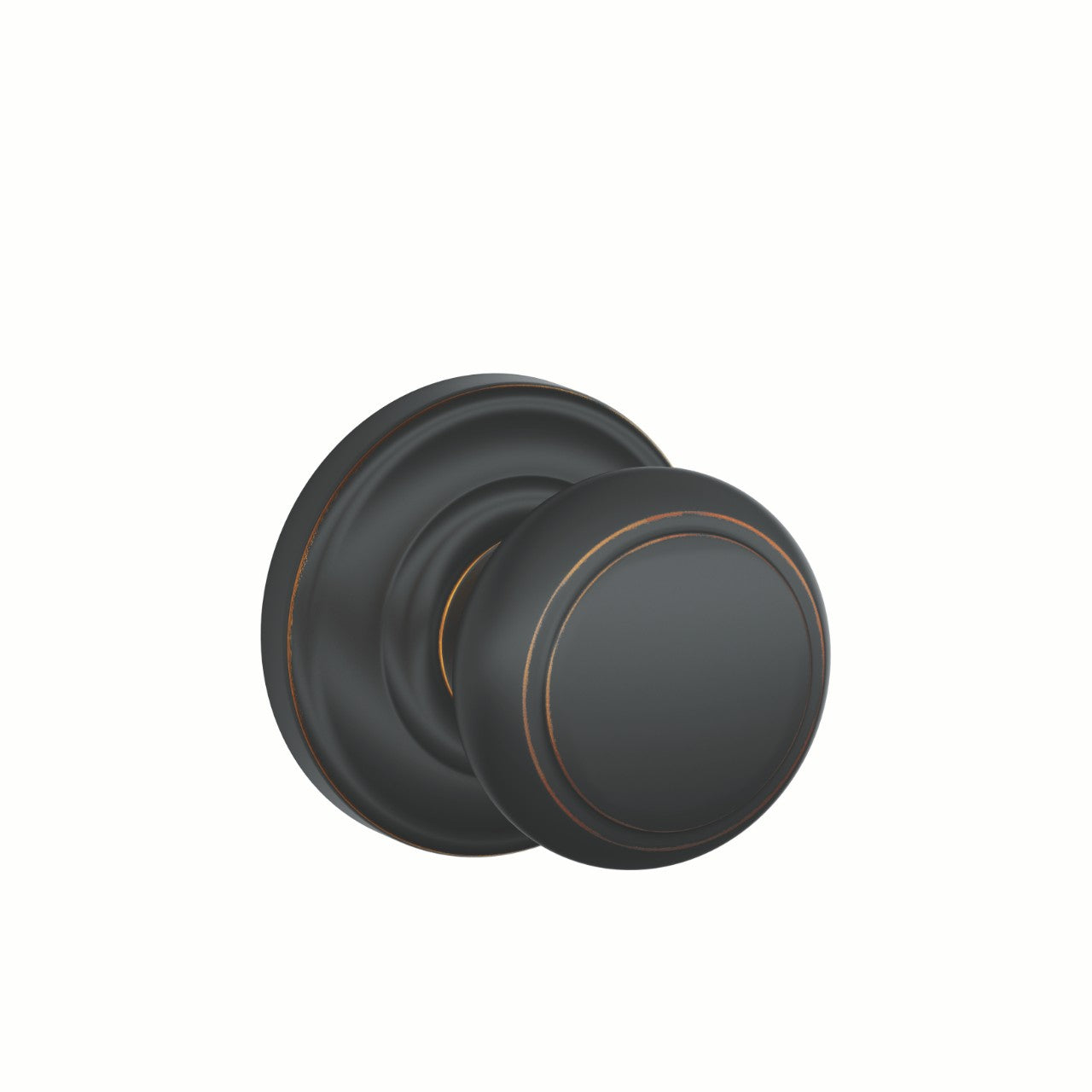 Schlage Andover Knob with Andover Rosette