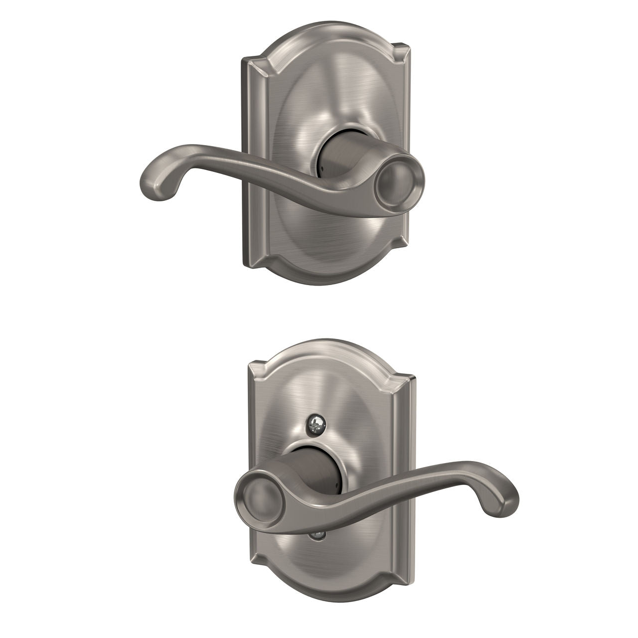 Schlage Flair Lever with Camelot Rosette