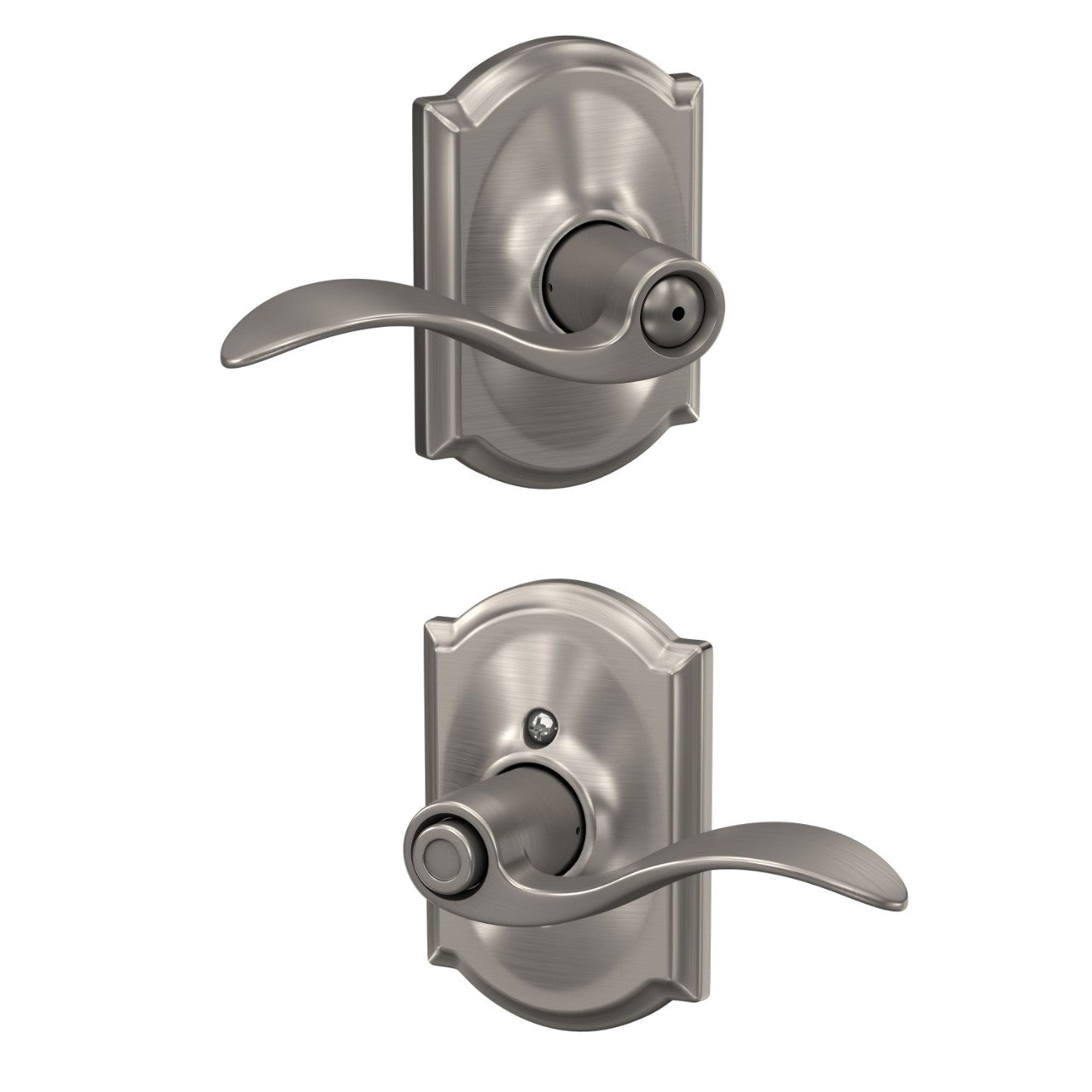 Schlage Accent Lever with Camelot Rosette