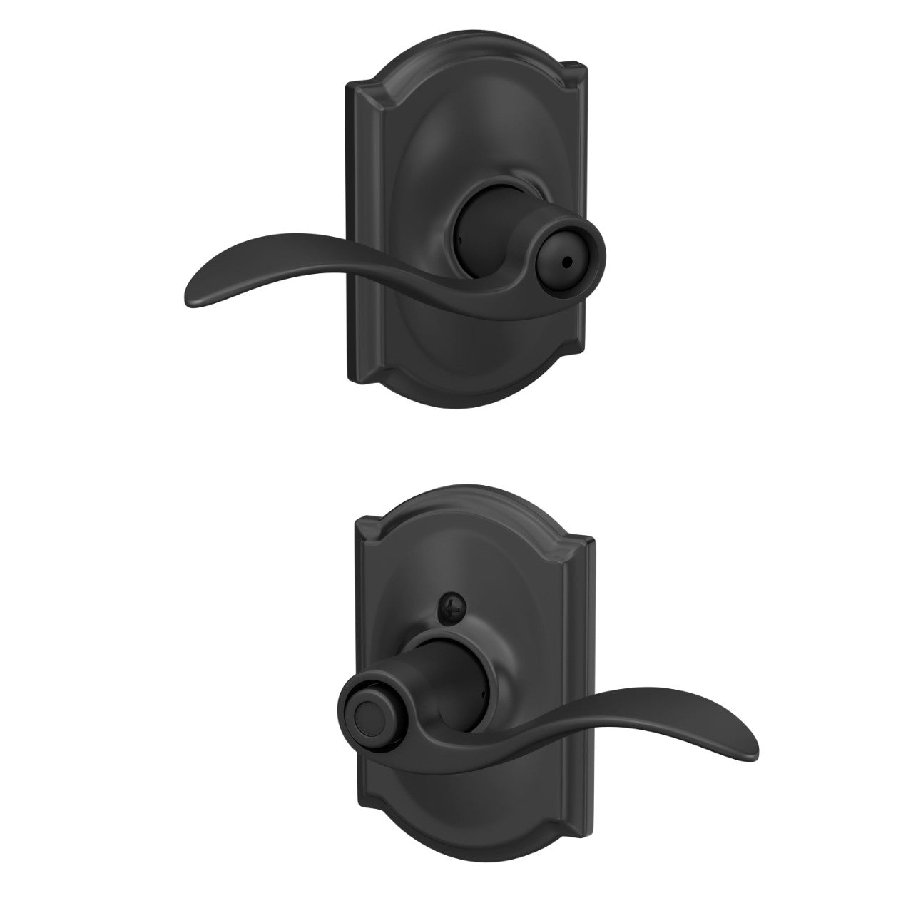 Schlage Accent Lever with Camelot Rosette