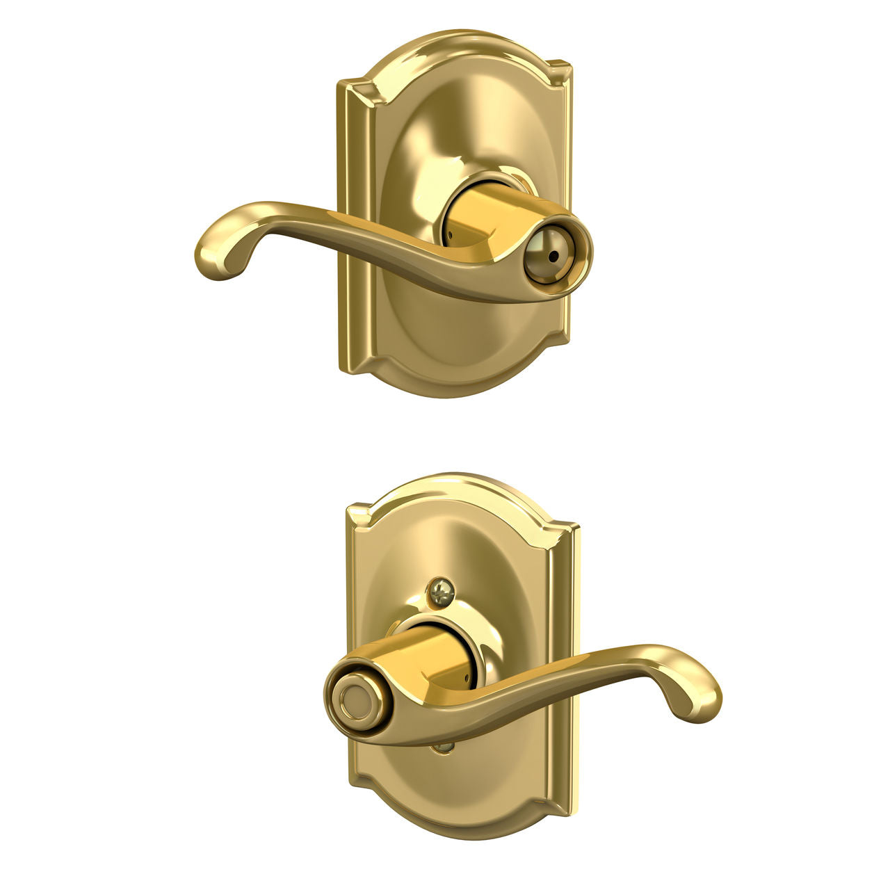 Schlage Flair Lever with Camelot Rosette