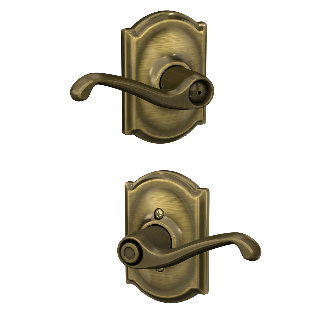 Schlage Flair Lever with Camelot Rosette