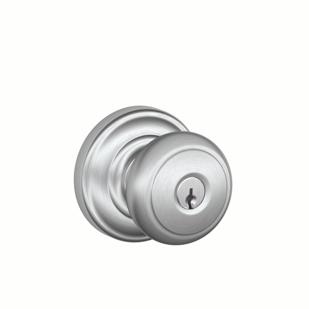Schlage Andover Knob with Andover Rosette