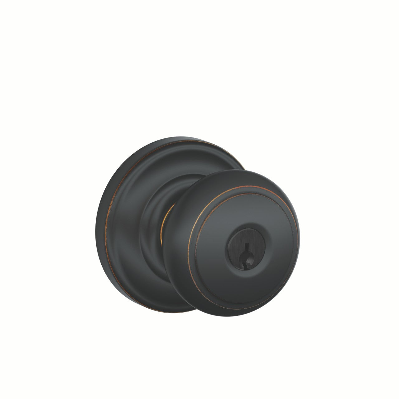 Schlage Andover Knob with Andover Rosette