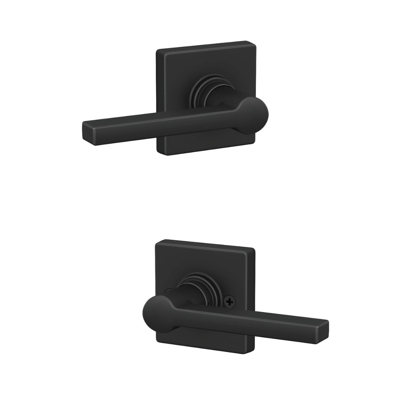 Schlage J Dexter Series Solstice Lever with Collins Rosette