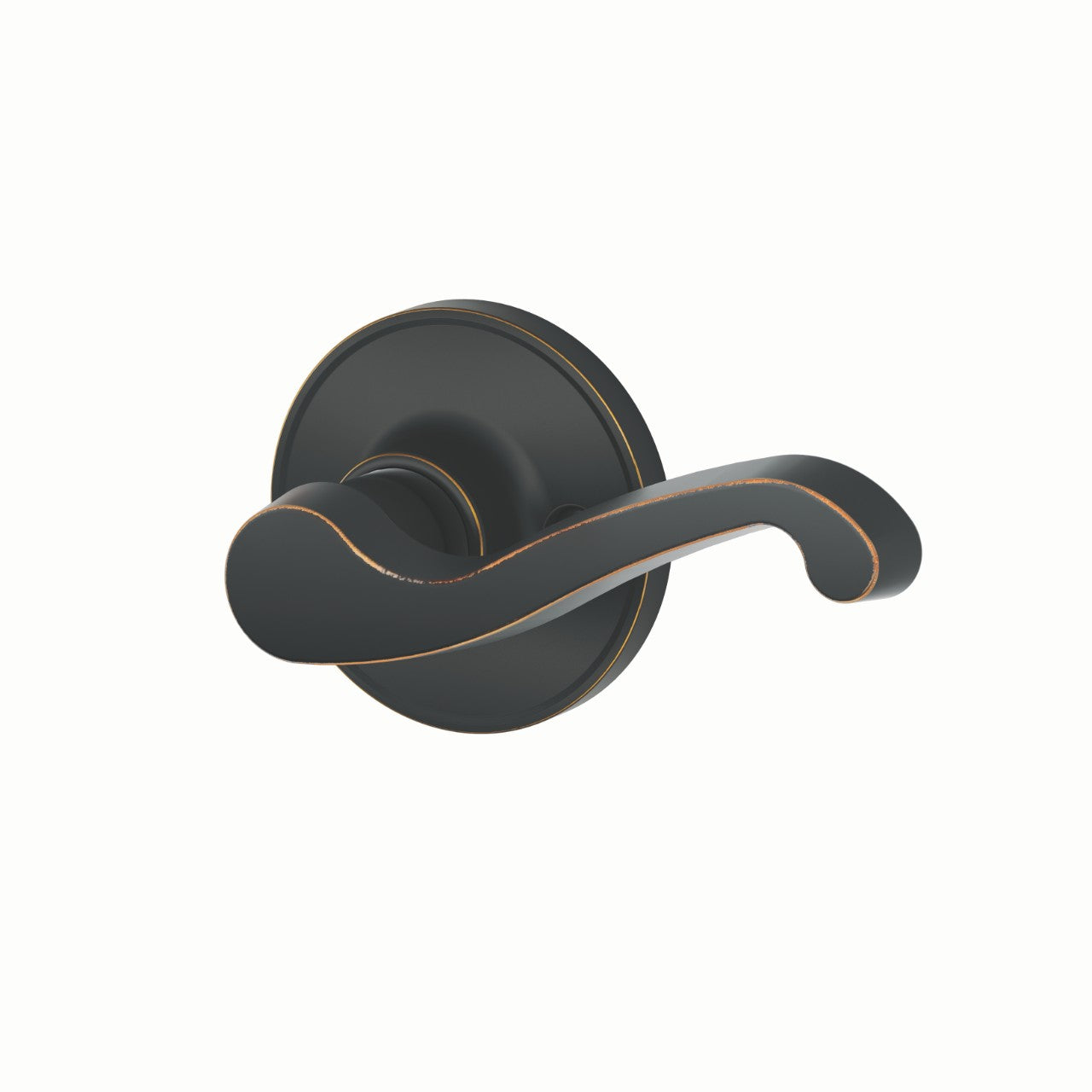 Schlage Dexter J Series LaSalle Lever Aged Bronze