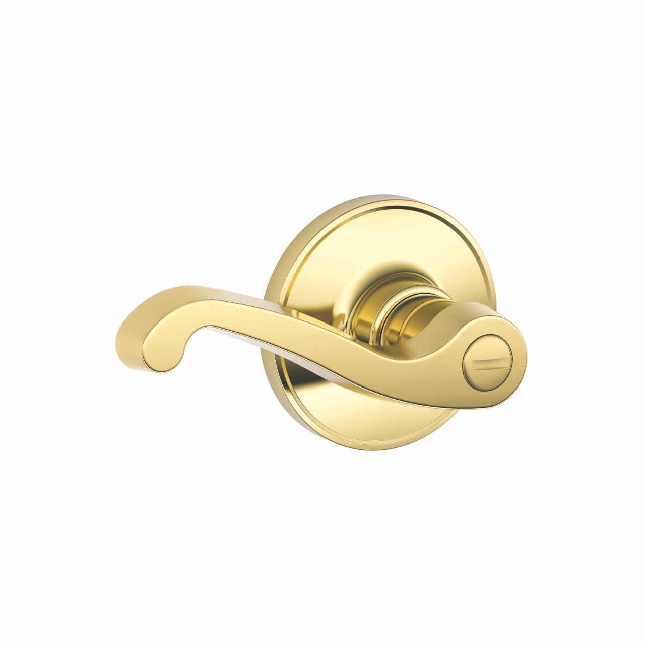 Schlage Dexter J Series LaSalle Lever Bright Brass