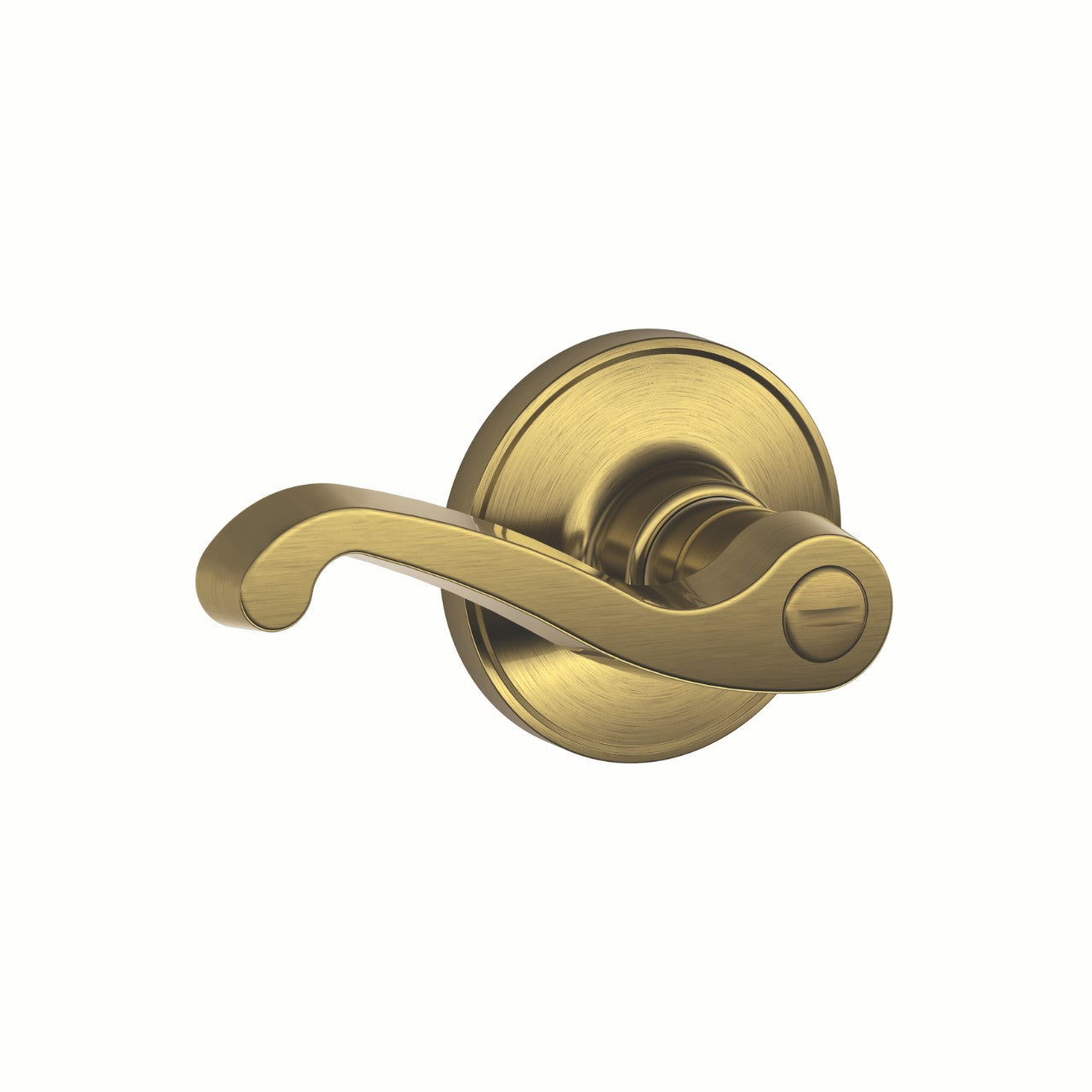 Schlage Dexter J Series LaSalle Lever Antique Brass