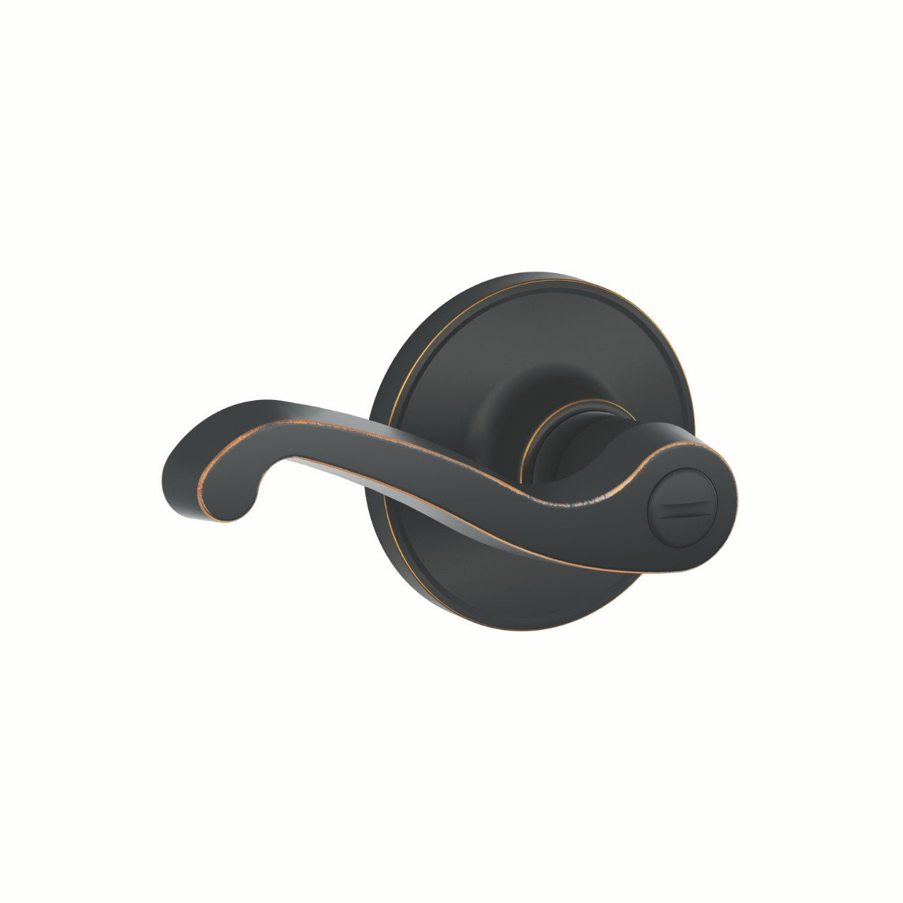 Schlage Dexter J Series LaSalle Lever Aged Bronze