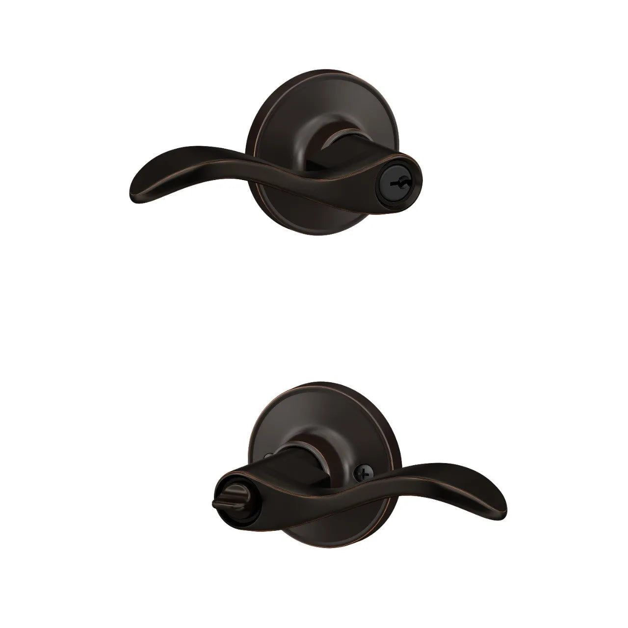 Schlage J Dexter Series Seville Lever