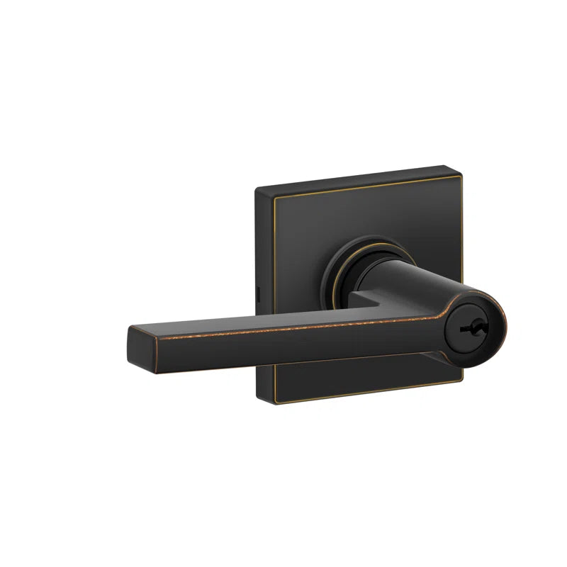 Schlage J Dexter Series Solstice Lever with Collins Rosette