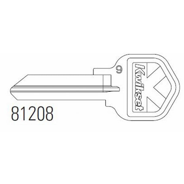 Kwikset 6-Pin Key Blank in Unspecified finish