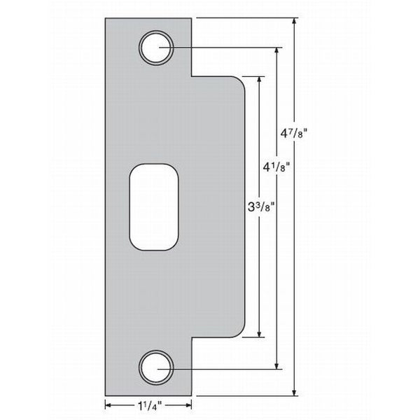 Kwikset ASA Strike in Dark Bronze finish