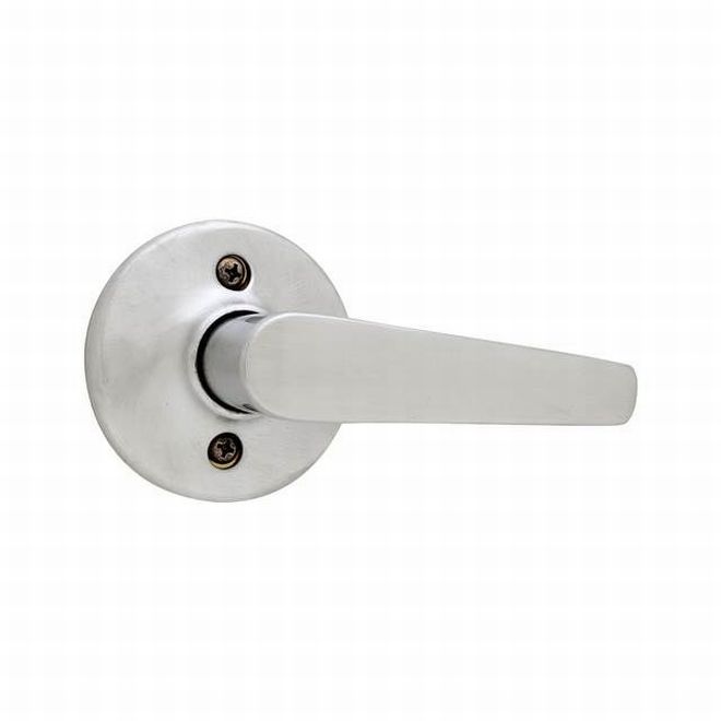 Kwikset Delta Lever Half Dummy in Satin Chrome finish