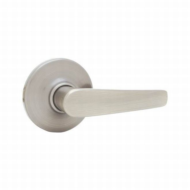 Kwikset Delta Passage Lever in Satin Nickel finish