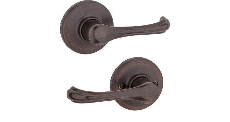 Kwikset Dorian Lever in Venetian Bronze finish