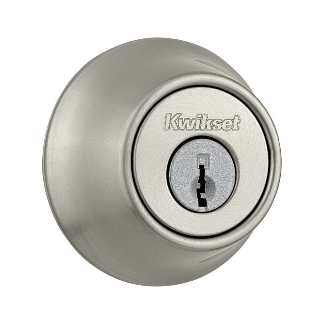 Kwikset Double Cylinder Deadbolt in Satin Nickel finish