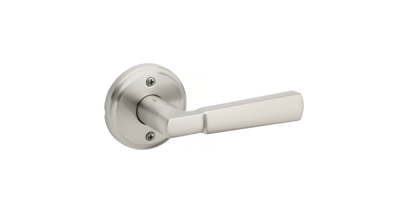 Kwikset Half Dummy Perth Lever in Satin Nickel finish