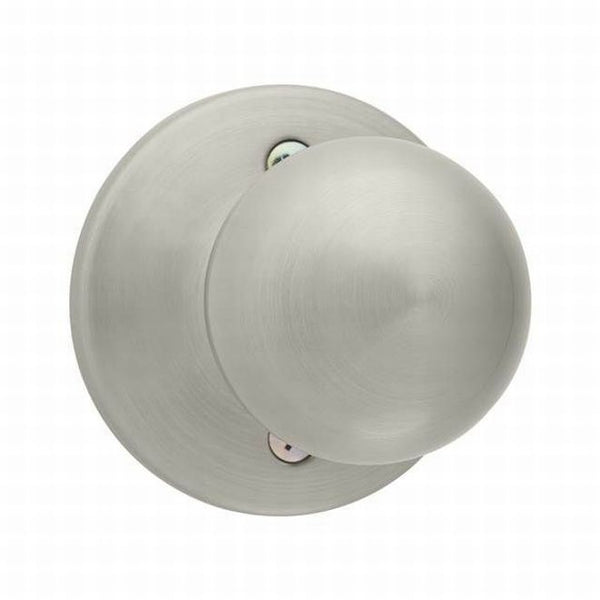 Kwikset Polo Knob Half Dummy in Satin Nickel finish