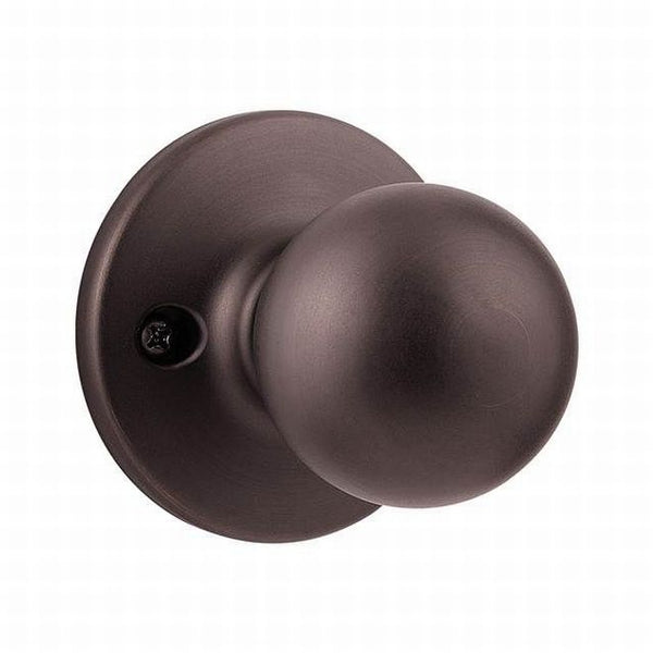 Kwikset Polo Knob Half Dummy in Venetian Bronze finish