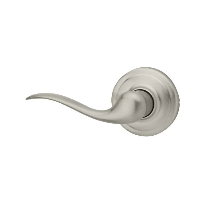 Kwikset Tustin Lever Interior Dummy Handleset Trim - Exterior Trim Sold Separately in Satin Nickel finish