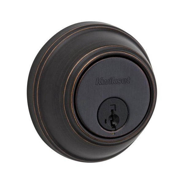 Kwikset UL Key Control Deadbolt With SmartKey in Venetian Bronze finish