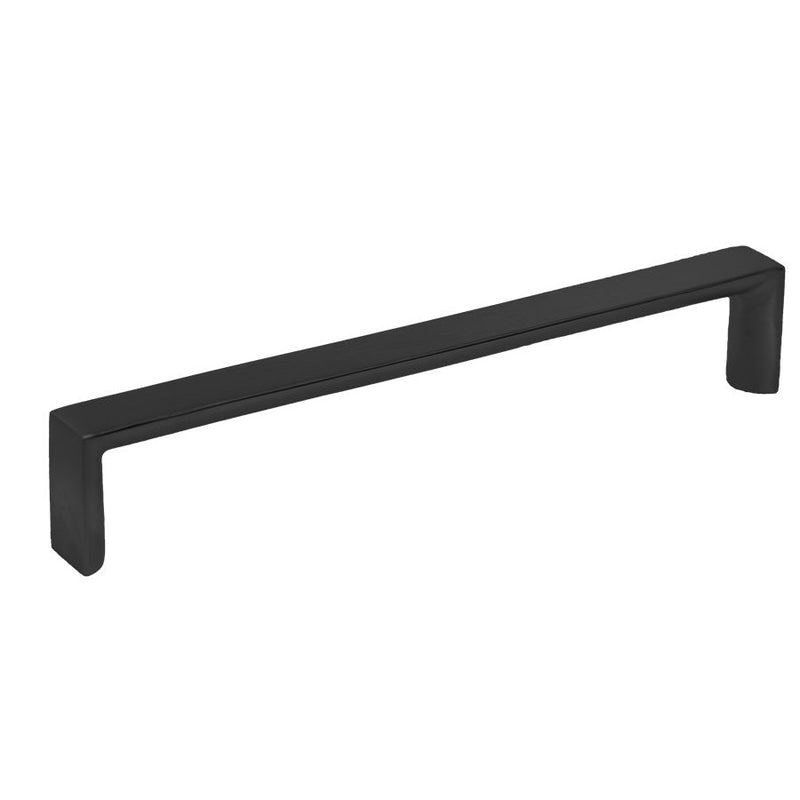 Linnea 1092 Cabinet Pull - 128mm (5.04") CTC in Satin Black finish