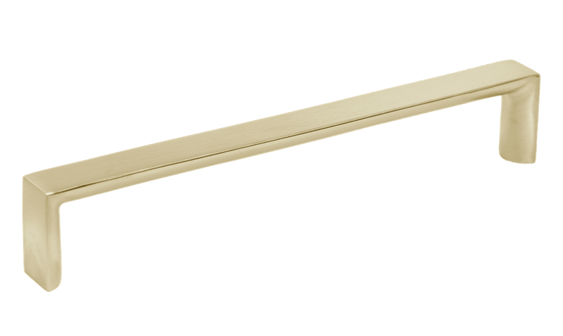 Linnea 1092 Cabinet Pull - 128mm (5.04") CTC in Satin Brass finish