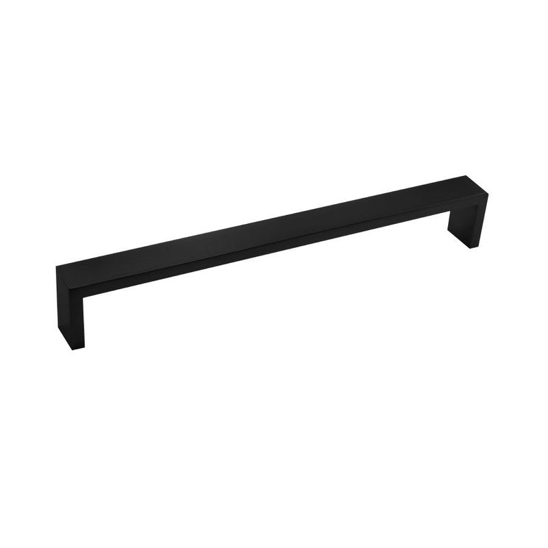 Linnea 142 Cabinet Pull - 128mm (5") CTC in Satin Black finish