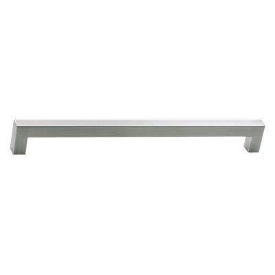 Linnea AP-244 Through Bolt Glass Mount Appliance Pull, 11.81" Center to Center in Satin Stainless Steel finish