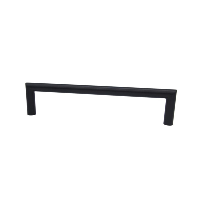 Linnea AP-255 Through Bolt Wood Mount Appliance Pull, 23.62" Center to Center in Satin Black finish