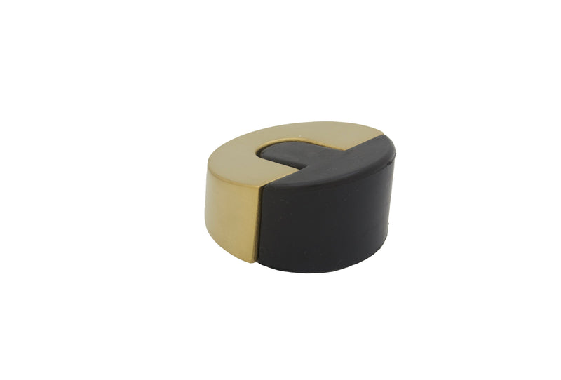 Linnea DS-103 Floor Mount Door Stop in Satin Brass finish