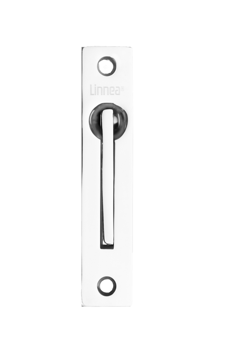 Linnea EP-300 Pocket Door Edge Pull in Polished Stainless Steel finish