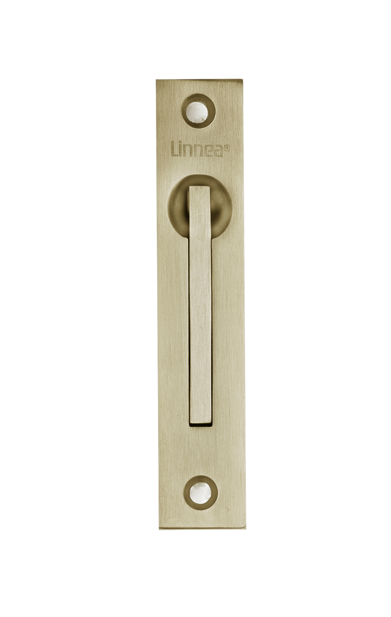 Linnea EP-300 Pocket Door Edge Pull in Satin Brass finish