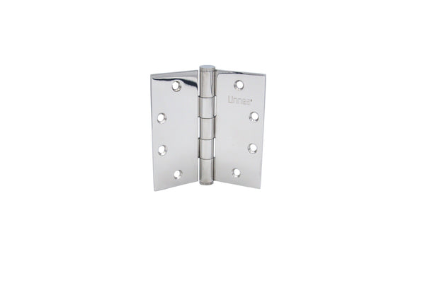 Linnea HIB Hinge (Left/ Right Reversible) in Polished Stainless Steel finish