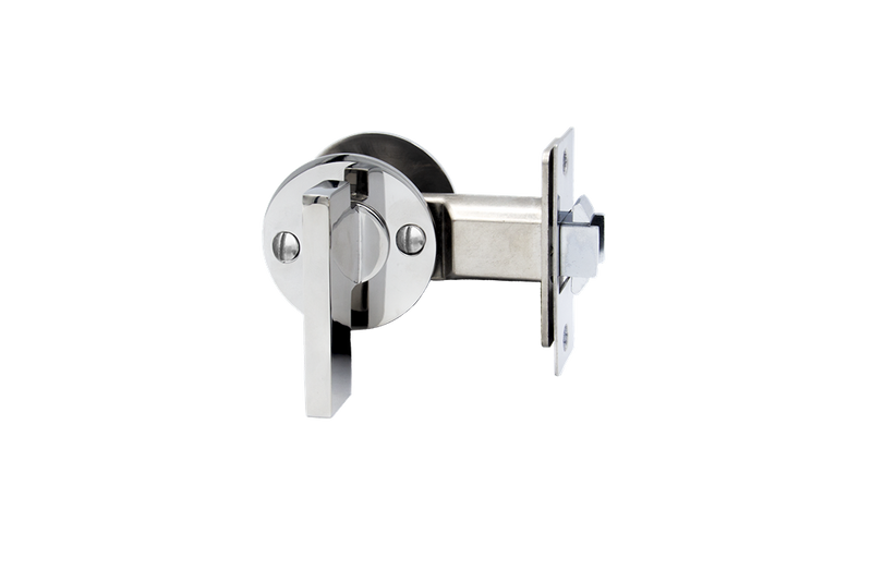Linnea PL-52-ADA Pocket Door Privacy Latch ADA Compliant in Polished Stainless Steel finish