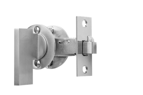 Linnea PL-52-ADA Pocket Door Privacy Latch ADA Compliant in Satin Stainless Steel finish