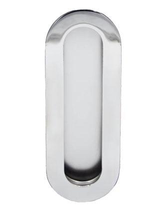 Linnea RPO-150 Recessed Cabinet Pull in Polished Stainless Steel finish
