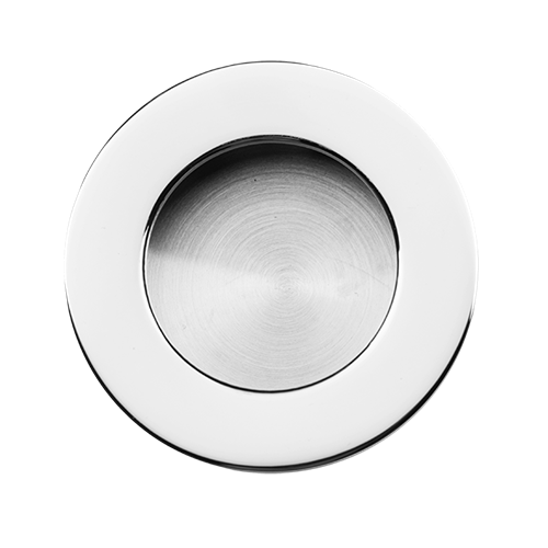 Linnea RPR-50 Recessed Cabinet Pull in Polished Stainless Steel finish