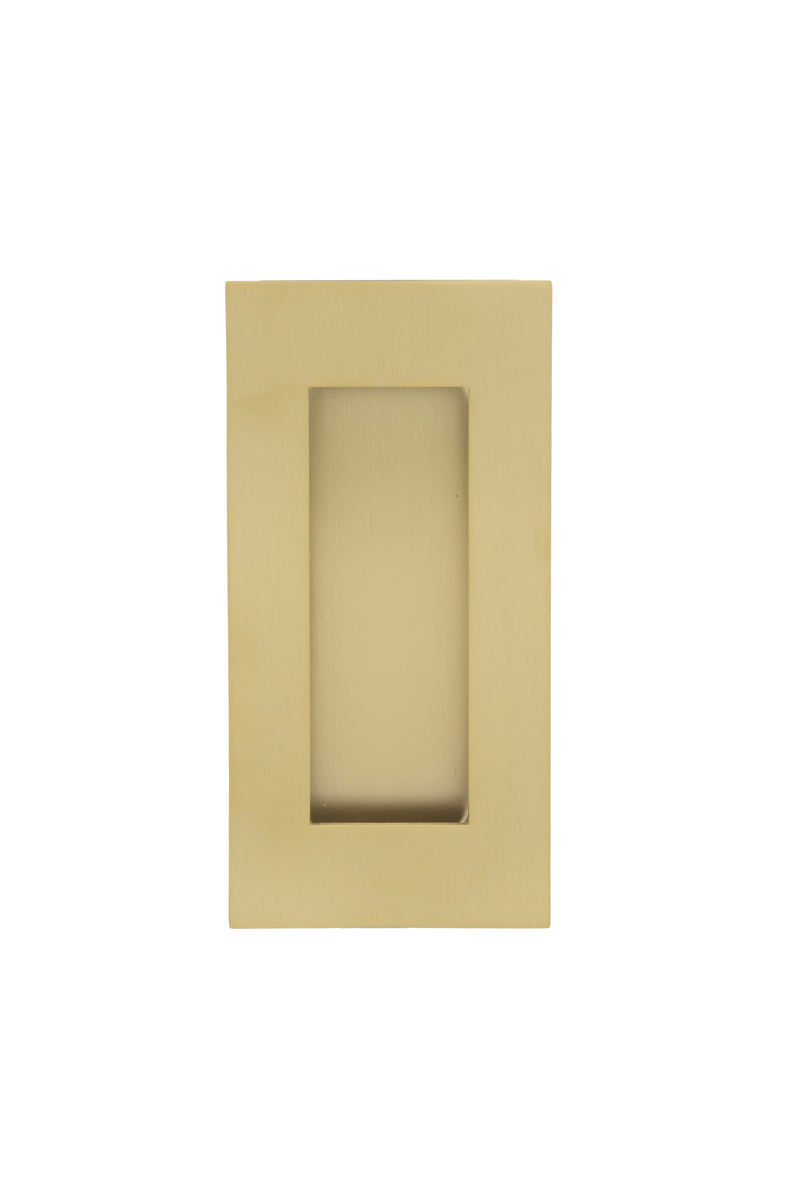 Linnea RPS-102 Recessed Cabinet Pull in Satin Brass finish