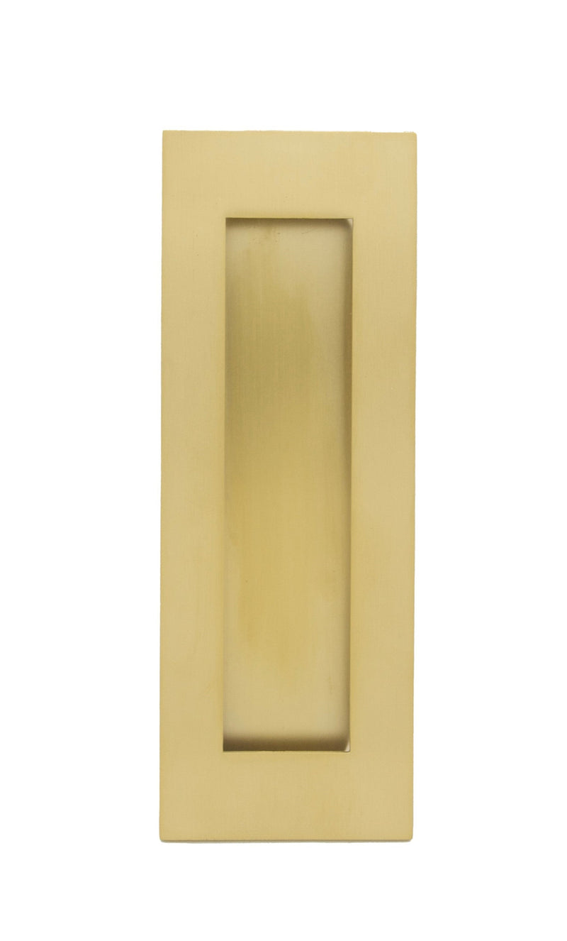 Linnea RPS-150 Recessed Cabinet Pull in Satin Brass finish