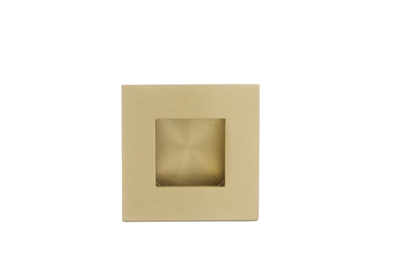 Linnea RPS-50 Recessed Cabinet Pull in Satin Brass finish