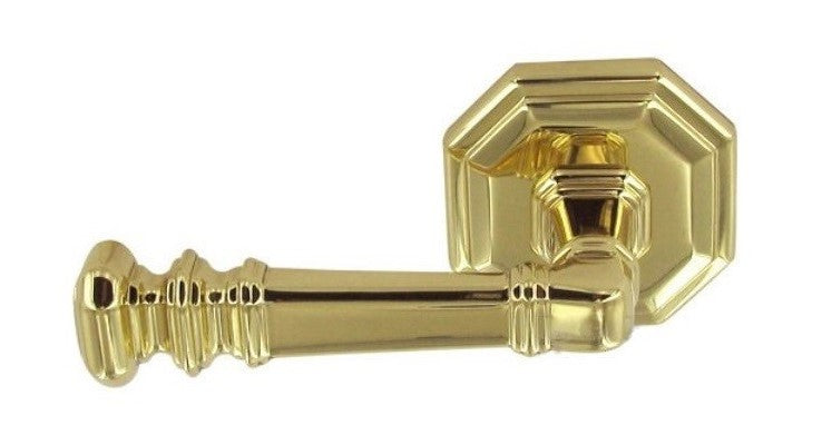 Omnia Traditions 101 Lever with Octagonal Rosette in finish