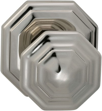 Omnia Traditions 201 Knob with Octagonal Rosette in finish