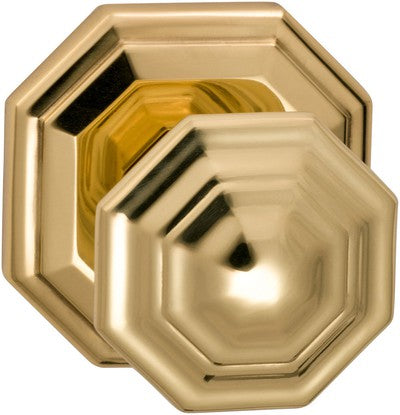 Omnia Traditions 201 Knob with Octagonal Rosette in finish