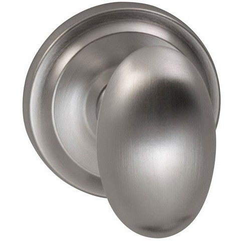 Omnia Traditions 432 Egg-Shaped Knob with Round Rosette in finish