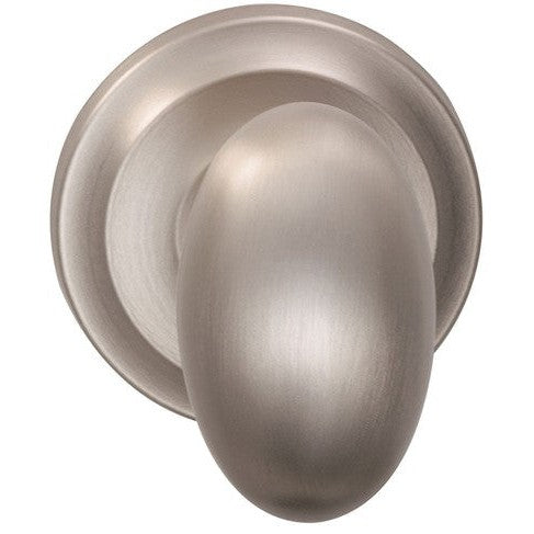 Omnia Traditions 432 Egg-Shaped Knob with Round Rosette in finish